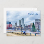 Carte Postale tulsa oklahoma centre-ville (Devant / Derrière)