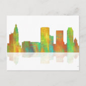 Carte Postale Tulsa Oklahoma Skyline (Devant)