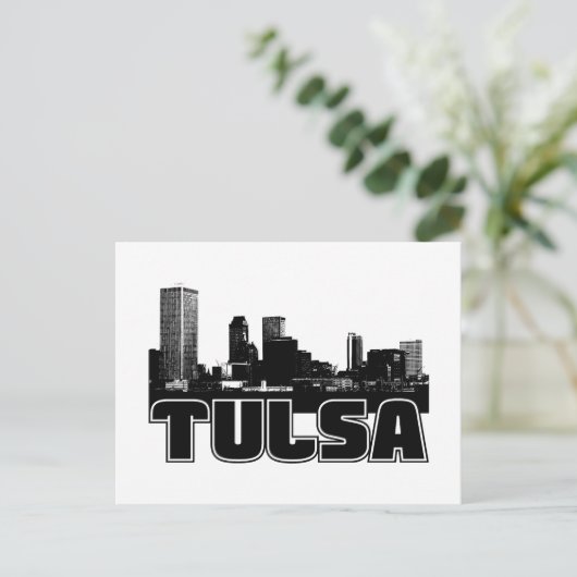 Carte Postale Tulsa Skyline (Debout devant)