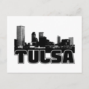 Carte Postale Tulsa Skyline