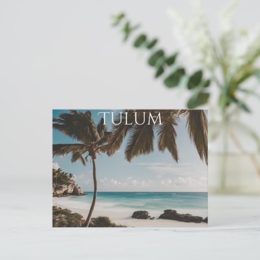 Carte Postale Tulum (Debout devant)