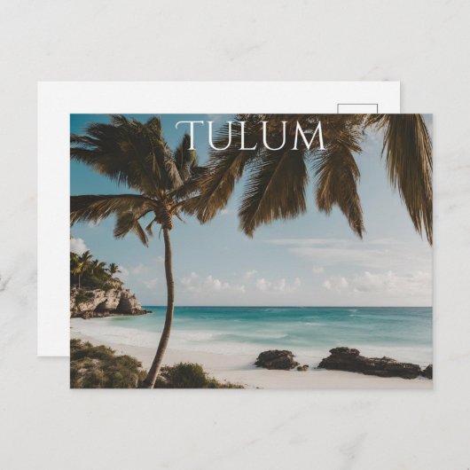 Carte Postale Tulum (Devant / Derrière)