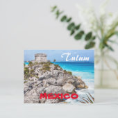 Carte postale Tulum Maya Mexico (Debout devant)