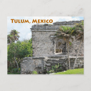 Carte Postale Tulum Maya Ruines Quintana Roo Mexique