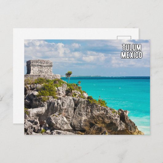Carte postale Tulum Mexico (Devant / Derrière)