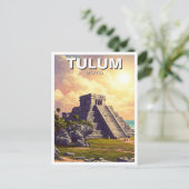 Carte Postale Tulum Mexico Travel (Debout devant)
