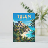 Carte Postale Tulum Mexique (Debout devant)