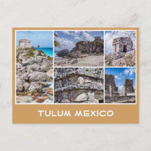 Carte Postale Tulum, Mexique