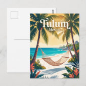Carte Postale Tulum, Mexique (Devant / Derrière)