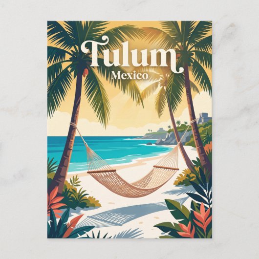 Carte Postale Tulum, Mexique (Devant)