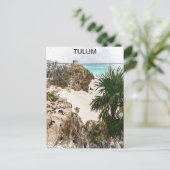 Carte Postale Tulum Mexique Paysage tropical Souvenir (Debout devant)
