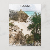 Carte Postale Tulum Mexique Paysage tropical Souvenir (Devant)