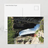 Carte Postale Tumalo Falls (Devant / Derrière)