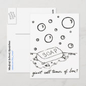 Carte postale Tumeur de cellule géante (Devant / Derrière)