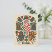 Carte Postale Tunis Tunisia Travel (Debout devant)