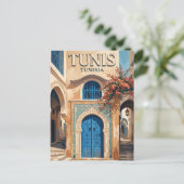 Carte Postale Tunis Tunisie (Debout devant)
