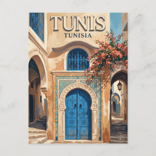 Carte Postale Tunis Tunisie
