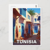 Carte Postale Tunis Tunisie (Devant / Derrière)
