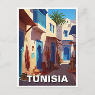 Carte Postale Tunis Tunisie