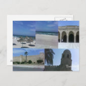 Carte postale Tunisie (Devant / Derrière)