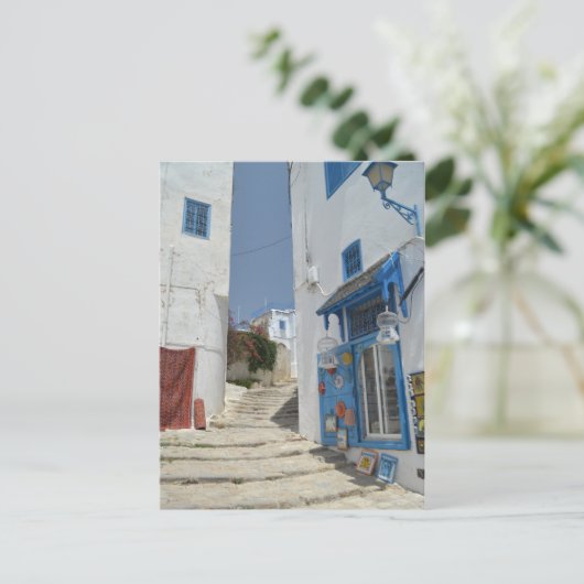 Carte postale Tunisie (Debout devant)