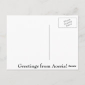 Carte postale Tunnel (Dos)