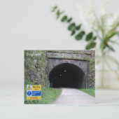Carte Postale Tunnel de Headstone, Derbyshire, Angleterre. (Debout devant)