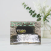 Carte Postale Tunnel de Montgomery Bell - Narrows of the Harpeth (Debout devant)