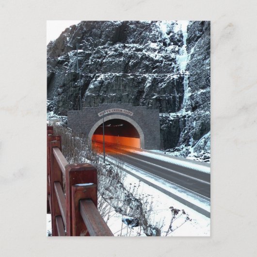 Carte Postale Tunnel de Silver Creek (Devant)