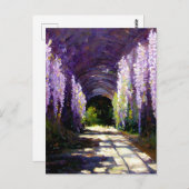 Carte Postale tunnel de Wisteria (Devant / Derrière)
