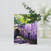 Carte Postale tunnel de Wisteria (Debout devant)
