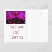 Carte Postale Tunnel Des Coeurs (Dos)