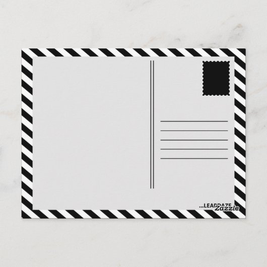 Carte Postale tunnel rocheux (Dos)