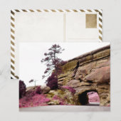 Carte Postale tunnel routier (Devant / Derrière)