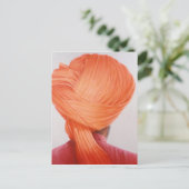 Carte Postale Turban de safran (Debout devant)