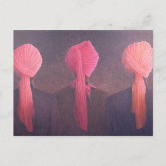 Carte Postale Turban Triptyque (Devant)
