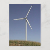 Carte Postale Turbine éolienne (Devant)