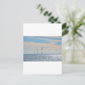 Carte Postale Turbines de vent (Debout devant)