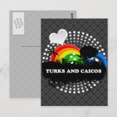 Carte Postale Turcs Et Caicos Fruits (Devant / Derrière)