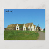 Carte Postale Turf maisons en Glaumbæ r, Islande (Devant)