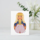 Carte postale Turk Bride Matryoshka (Debout devant)