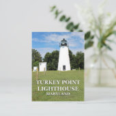 Carte Postale Turkey Point Lighthouse, Maryland Postcard (Debout devant)