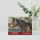 Carte postale turkmène (Debout devant)