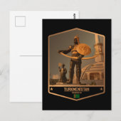 Carte Postale Turkménistan (Devant / Derrière)