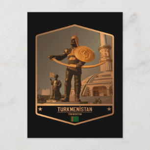 Carte Postale Turkménistan