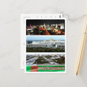 Carte Postale Turkménistan - Mosaïque -