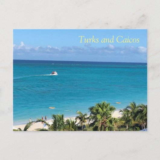 Carte postale Turks and Caicos (Devant)