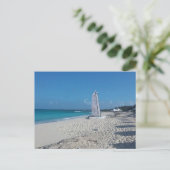 Carte postale Turks and Caicos Beach (Debout devant)