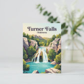 Carte Postale Turner Falls Oklahoma (Debout devant)