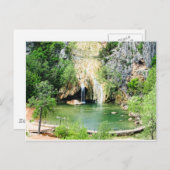 Carte Postale Turner Falls, OKlahoma en HDR. (Devant / Derrière)
